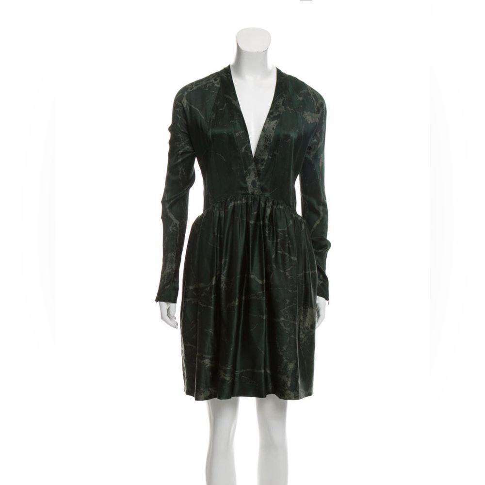 Balenciaga Green Silk Dress - size F38/US6